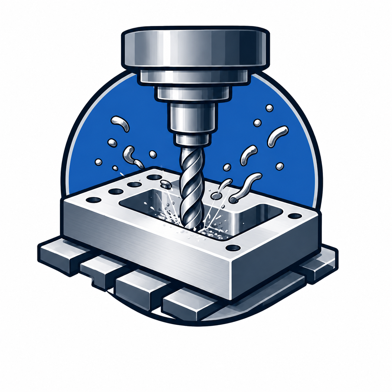 Fräsen cnc-technik